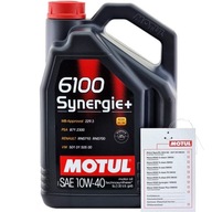 MOTUL 6100 SYNERGIE+ OLEJ 10W-40 5L + PRÍV.