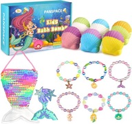 Sada prírodných bômb do kúpeľa pre deti, 6 kusov hračiek PANSPACE Toys