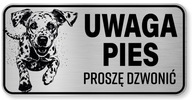 Výstražná doska pozornosť Dalmatian Dog