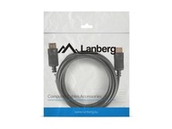 Kábel Lanberg CA-DPDP-10CC-0030-BK DisplayPort M