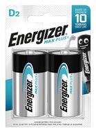 Batéria ENERGIZER Max Plus D LR20 1,5V 2ks