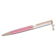 Swarovski Crystal Shimmer, guľôčkové pero Love, ružové