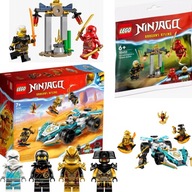 SÚPRAVA LEGO NINJAGO 71791 ZÁVODNÉ VOZIDLO ZANE'S DRAGON POWER + LEGO 30650 ZDARMA