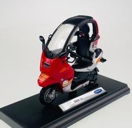 WELLY BMW C1 1:18 MOTOCYKL NOVÝ MODEL SKÚTER