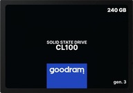 SSD GOODRAM CL100 Gen. 3 240 GB SATA III 2.5 MALOOBCHOD