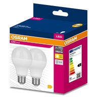 2x E27 LED žiarovka 19W = 150W 2452lm 3000K OSRAM