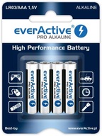 Sada alkalických batérií EverActive LR64BLPA (4x