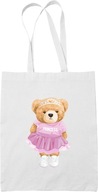 Teddy Bear Ralph Bag Girl 22 Módna biela