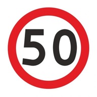 Značka B-33 rýchlostný limit. do 50 km/h 400 I gen