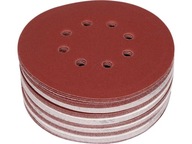 BRÚSNY KOTÚČ NA VELCRO 8 DIER P180 150MM 50KS YATO