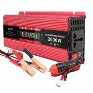 1200W 2000W DC 12V na AC 220V menič