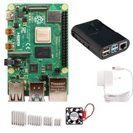 Raspberry Pi 4B 8GB set, kryt ventilátora + príslušenstvo