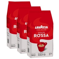 Zrnková káva Lavazza Qualita Rossa 3x1kg