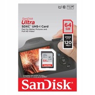 SD karta SanDisk Ultra 64GB