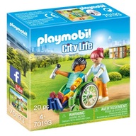 PLAYMOBIL 70193 PACIENT NA VOZÍČKU