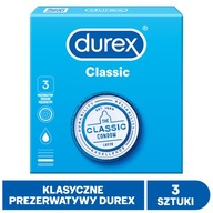 DUREX SET klasických kondómov 6 x 3 ks