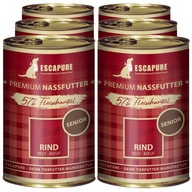 Escapure Senior Rind mokré krmivo hovädzie 6x 400g