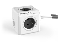 PowerCube Extended USB power strip 3m