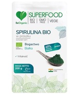 BIO SPIRULINA PRÁŠOK BeOrganic Natural 200G