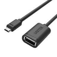 UNITEK KÁBEL OTG USB 2.0 AF NA MICROUSB BM