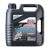 Motorový olej LIQUI MOLY 1243 4T STREET 10w40 4L na motorku