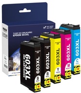 5x ATRAMENT PRE EPSON XP-4155 XP-3100 WF-2810 603 XL