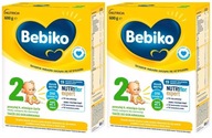 BEBIKO 2 NUTRIFLOR EXPERT MLIEKO 6m+ 2x600g 2BAL.