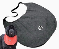 Pelo DOG BIB froté+ortalion SMALL čierny