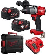 Skrutkovač 18V 135Nm 2x5Ah puzdro Milwaukee M18 FDD2