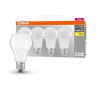 LED žiarovka 10W = 75W E27 teplá 2700K OSRAM 4ks