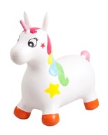 Gumený sveter pre deti UNICORN 60 cm biely s