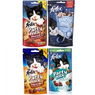 FELIX PARTY MIX maškrty pre mačky 4x60g