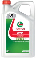 CASTROL 10W40 GTX 4L A3/B4 Polosyntetika + ZADARMO