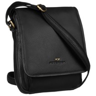 Pánska kožená crossbody messenger taška PETERSON na telefón, doklady