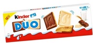 Kinder Duo Biscuits Biela mliečna čokoláda z Nemecka