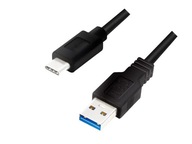 USB 3.2 - kábel typu C 3,0 m čierny LogiLink CU0171