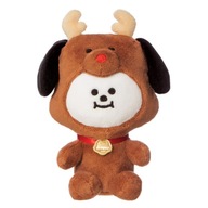 CHIMMY Winter BT21 Line Friends plyšová hračka, maskot, plyšová hračka, 15 cm