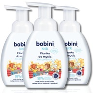 Bobini Kids výživná umývacia pena 300 ml x3