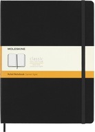 Zápisník Moleskine Classic XL (19x25cm) linajkový, líc