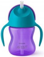 AVENT Mug Fľaša na vodu s ohybnou slamkou 9m+ 200ml