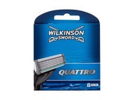 Vložka Wilkinson Sword Quattro Razor 8 ks (M) (P2) (P3)