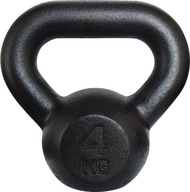 Kettlebell, liatinový, kettle ball, 4 kg