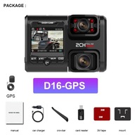 4K Dash Cam Dual Camera GPS WIFI Videorekordér