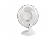 Stolný ventilátor fi23 cm biely 21W 2 rýchlosti