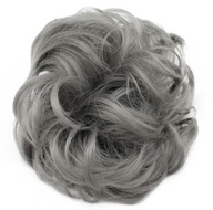 HAIR RUBY MESSY BUN PREMIUM GREY VLASY RUBY