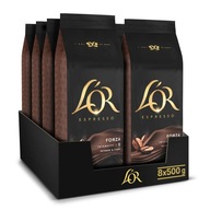 L'OR Espresso Forza zrnková káva 4kg (8x500g)