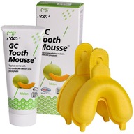 Detská zubná pasta GC Tooth Mousse s aplikátorom, príchuť MELÓN