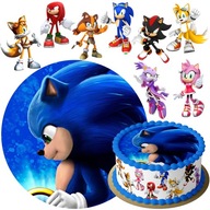 SET TORTY SONIC X CAKE + POSTAVIČKY 8 ks