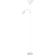 Stojacia lampa PLATINET E27 + E14 biela (45177)