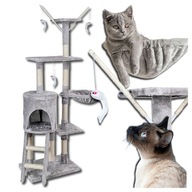 CAT SCRATCRATOR veľký domček LEGENDA CAT BOOTH vežový stĺp XXL 138cm